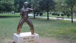 Mostarban állt Bruce Lee szobra, most eltűnt a helyéről 