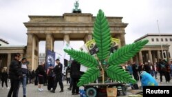 Demonstracije za legalizaciju marihuane u Berlinu, 20. april 2023. 