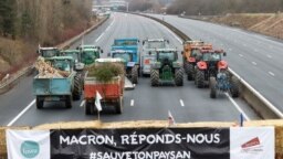 اعتراضات گسترده کشاورزان فرانسه