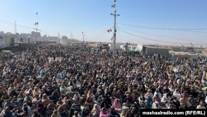 Crowd gathering at a music concert in 2025