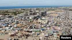 Рафах шаарынын жанындагы качкындар лагери. Газа тилкеси, 9-декабрь, 2023-жыл