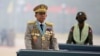 Водачот на Хунтата во Мјанмар, генерал Мин Аунг Хлаиг, Неј Пи Тав, 27 март 2021 година