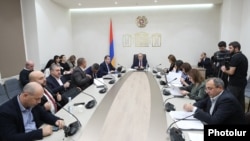 Armenia - A meeting of the parliament committee on legal affairs, Yerevan, December 4, 2023.