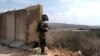 سرباز اسرائیلی در نزدیکی مرز لبنان