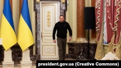 Фото 2023 року, коли Андрій Єрмак був главою Офісу президента України. Його в ЗМІ і в соцмережах коментатори називали «віцепрезидентом» України