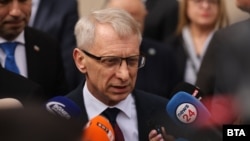 Премиерът в оставка Николай Денков.