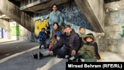 Porodica u Mostaru bez doma, januar 2023. 