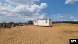  Контейнер за краткотрайно настаняване в село Воден. 