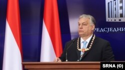 Viktor Orbán a fost decorat de liderul entității sârbe din Bosnia-Herțegovina într-o ceremonie la Banja Luka, pe 5 aprilie.