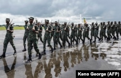Военнослужащие армии Гайаны на учениях. Июль 2023 года