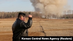 Ким Чен Ын заявил, что его страна приобрела способность создавать твердотопливные ядерные системы для ракет всех диапазонов. Фото иллюстративное