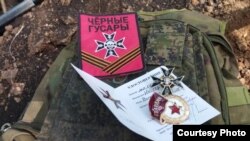 Речі окупаційних військ російської армії, залишені у селі Надія на Луганщині
