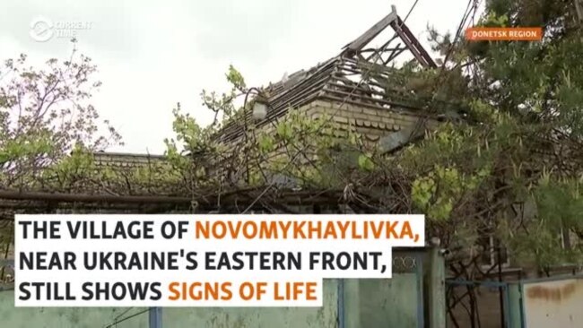 'Where Would I Go With My Goat?': Ukrainians Hold Out In A Frontline Village
