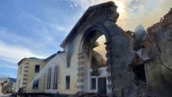 Bombardamentele rusești distrug o gară și avariază o biserică