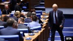 Съпредседателят на „Демократична България“ Атанас Атанасов в Народното събрание