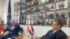 Средба на холандскиот амбасадор во Северна Македонија Дирк Јан Коп со лидерот на ДУИ, Али Ахмети 