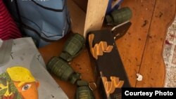 Место гибели Геннадия Частякова, фотография из распоряжения Украинской службы РС 