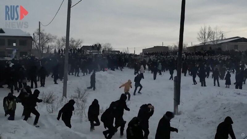 Башқұртстанда сот полициямен қақтығыста ұсталғандарды қамады