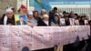 Kazakhs Commemorate Relatives Killed In Crackdown On Protests