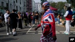 Илустрација од карневалот во Нотинг Хил, Лондон