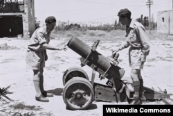 Саморобна артилерія єврейської воєнізованої організації «Хагана», 1948 рік