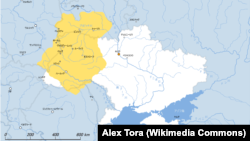 Територія Малоросії в XIV столітті