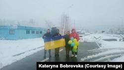 Зустріч Олександра на українсько-білоруському кордоні