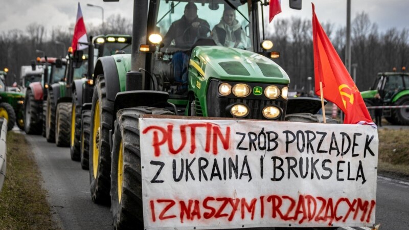 Продолжуваат блокадите на границите и градовите од земјоделците од централна и источна Европа
