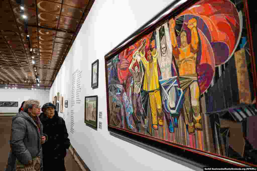 Виставка, присвячена творчості мисткині-шістдесятниці Алли Горської,&nbsp;в Українському домі у Києві