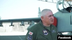 Пилот Авиационного и воздушного командования Сил обороны подполковник Кахабер Зурабашвили