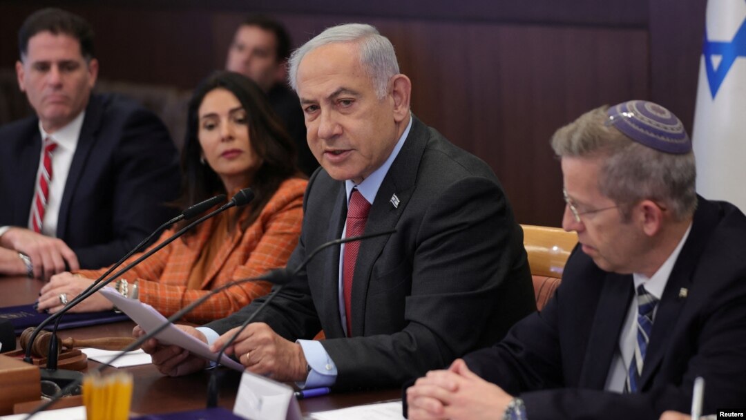 Izraelski premijer Benjamin Netanyahu na sjednici vlade 19. marta 2023.