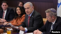 Izraelski premijer Benjamin Netanyahu na sjednici vlade 19. marta 2023.