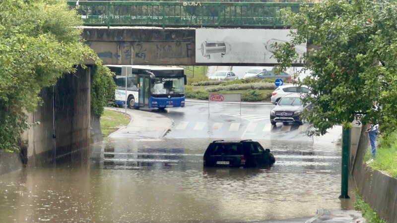 Jaka kiša poplavila ulice u Sarajevu 