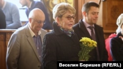  Елеонора Митрофанова на молебена. 