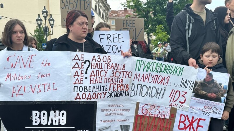 У Запоріжжі і Львові відбулись акції на підтримку військових з «Азовсталі»