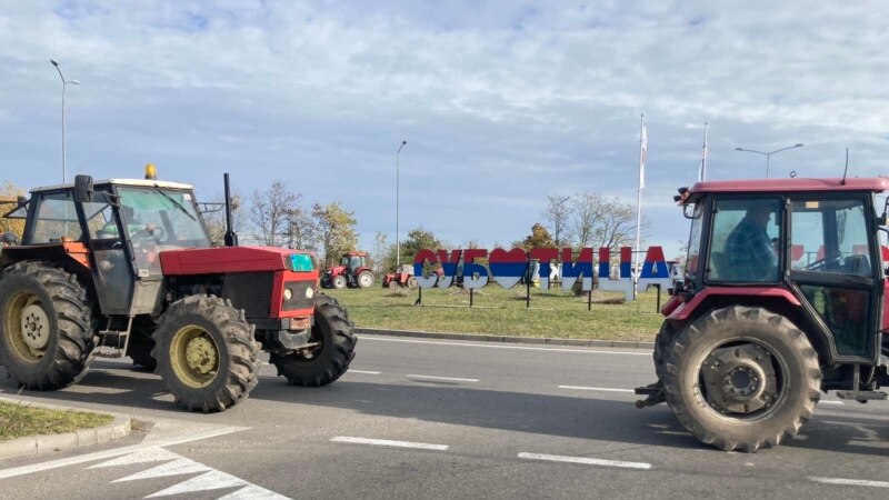Nastavljeni protesti poljoprivrednika u Srbiji