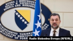 Elmedin Konaković, ministar vanjskih poslova BiH. 