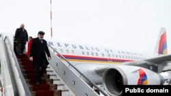 Russia - Armenian Prime Minister Nikol Pashinian arrives in St. Petersburg, December 25, 2023.