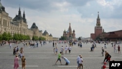 Красная площадь, Москва, 18 июля 2023 года