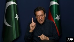 Former Pakistani Prime Minister Imran Khan (file photo)