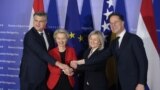 Bosnia and Herzegovina, Sarajevo, Ursula von der Leyen, the President of the European Commission visits Bosnia and Herzegovina, January 23, 2024. 