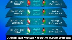 د افغانستان فوټسال ملي لوبډلې د راتلونکو سیالیو نېټې په ډاګه شوې
