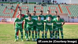 Türkmenistanyň "Arkadag" futbol topary (2023-nji ýyla degişli arhiw suraty)