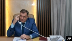 Presidenti i Republikës Sërpska në Bosnjë e Hercegovinë, Millorad Dodik.