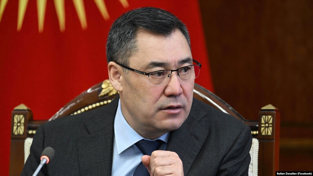 Президент Садыр Жапаров. 
