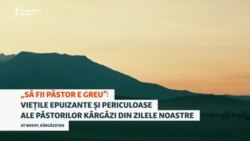 Seceta îi împinge pe nomazii din Kârgâzstan spre un drum periculos pe munte