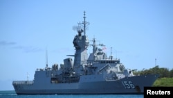 Australski brod HMAS Toowoomba (Arhivska fotografija)