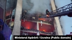 Последствия атаки российских беспилотников на украинский порт Измаил 