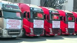 «Սնունդ կյանքի համար». Հայաստանից Արցախ ճանապարհվող մարդասիրական օգնությունը անցավ հայկական անցակետը