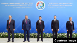 Раҳбарони кишварҳои Осиёи Марказӣ.